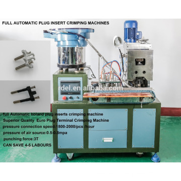 INMETRO BRAZIL 2 PINS 3 PINS Plug Insert Crimping Machine